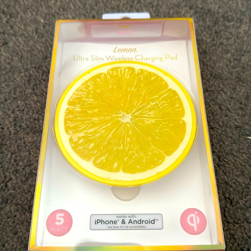 Lemon Wireless Charging Pad